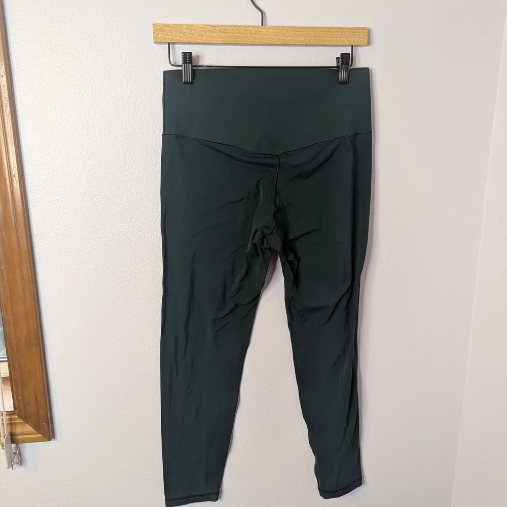 Offline by Aerie Real Me Extra‎ 7/8 Leggings, High Rise, Dark Green, L